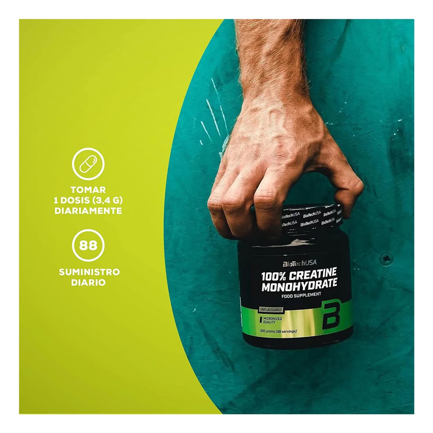 Pack 2 unidades Iso Whey Zero 2270g + 2 unidades Creatina Monohidrato 300g de Biotech