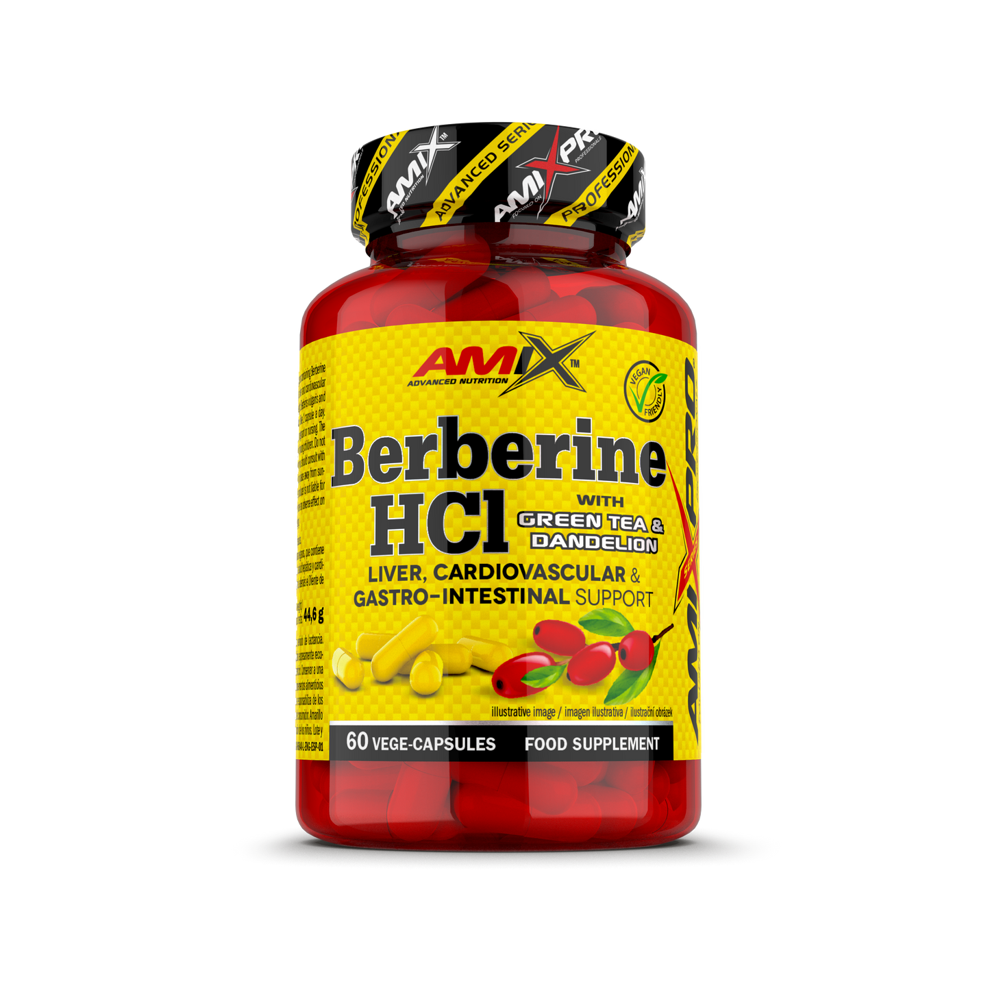 Berberine HCI 60 cápsulas