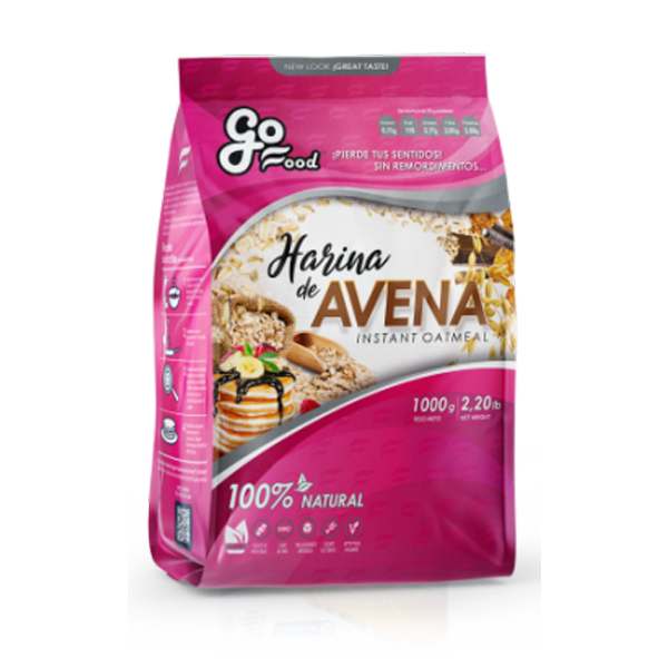 Harina de avena Go Food