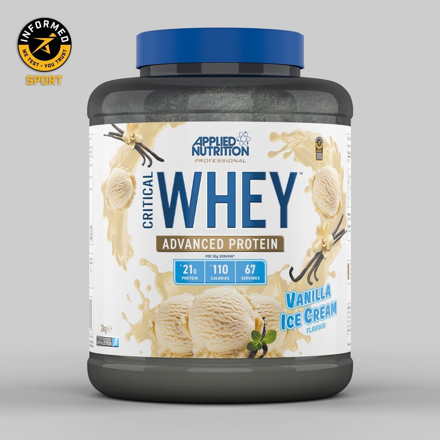 Critical Whey Protein 2kg (67 Servicios)