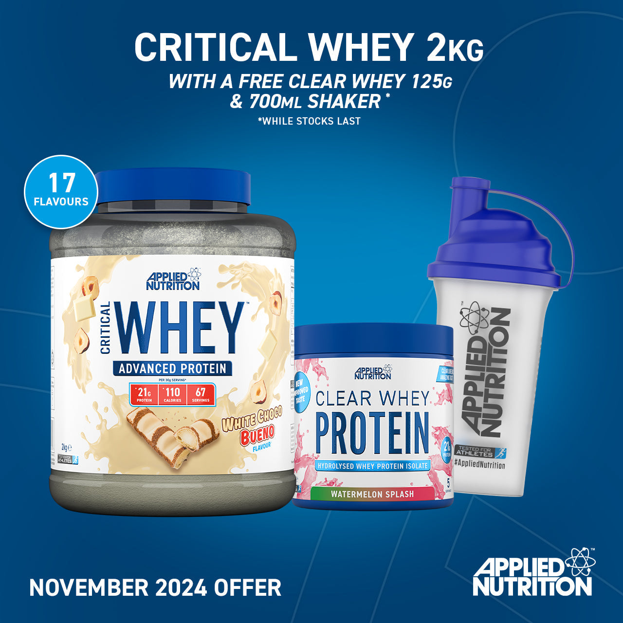 Critical Whey Protein 2kg (67 Servicios)