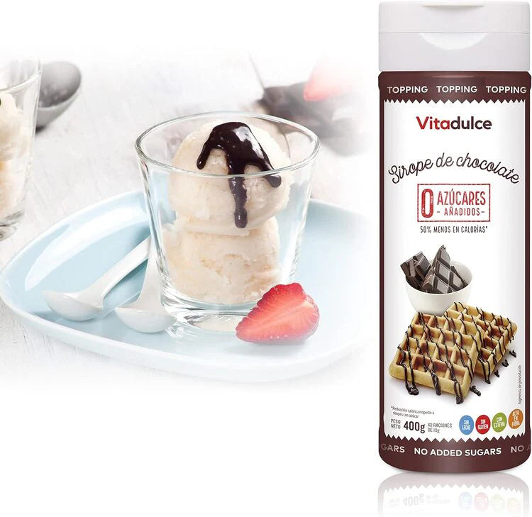 SIROPE DE CHOCOLATE 400 GR VITADULCE