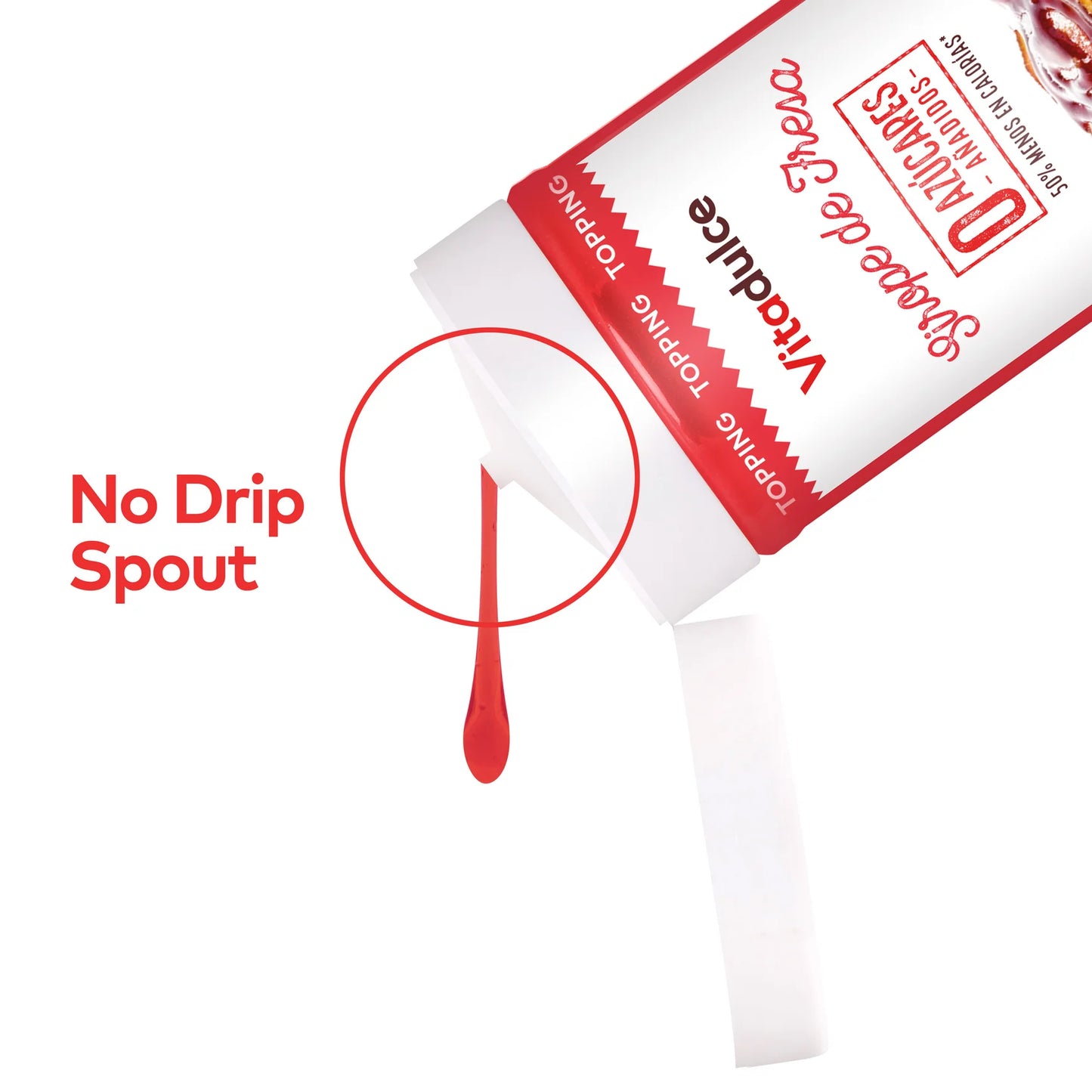 SIROPE DE FRESA 400 GR VITADULCE