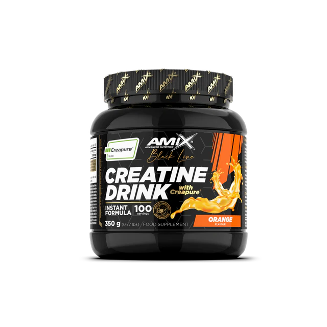 Creatina monohidrato creapure drink amix naranja