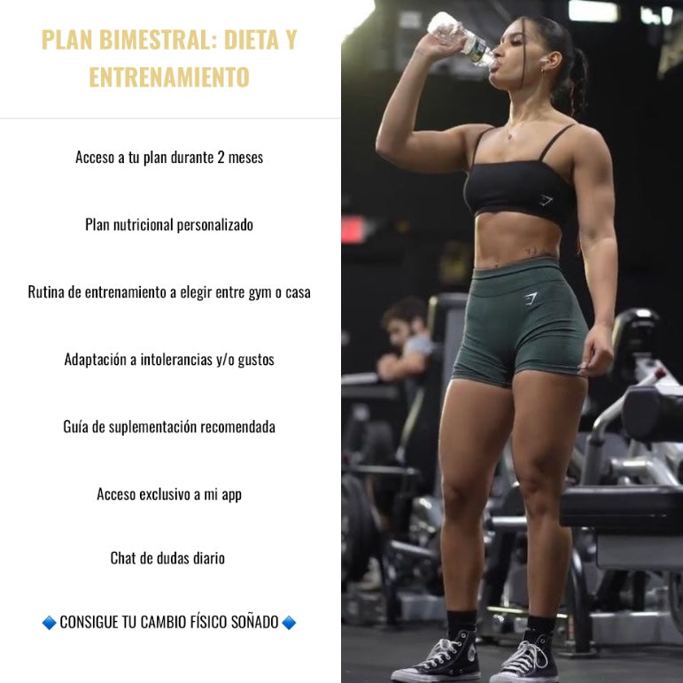 PLAN BIMESTRAL: DIETA Y WORKOUT