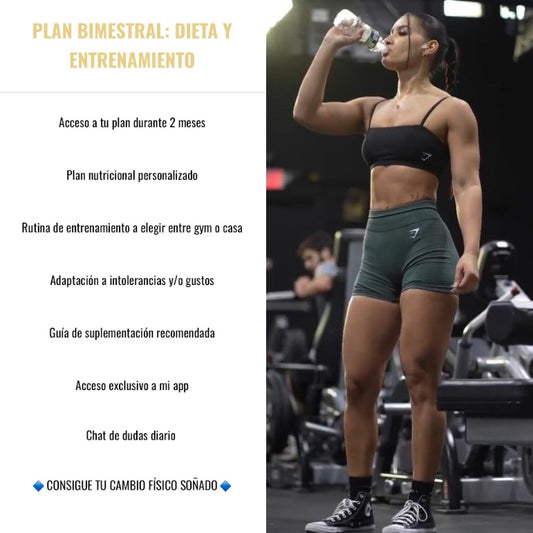 PLAN BIMESTRAL:  DIETA Y WORKOUT