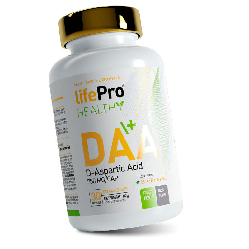 Life Pro Essentials Daa Acido D-Aspartico 750mg 120 Vegancap