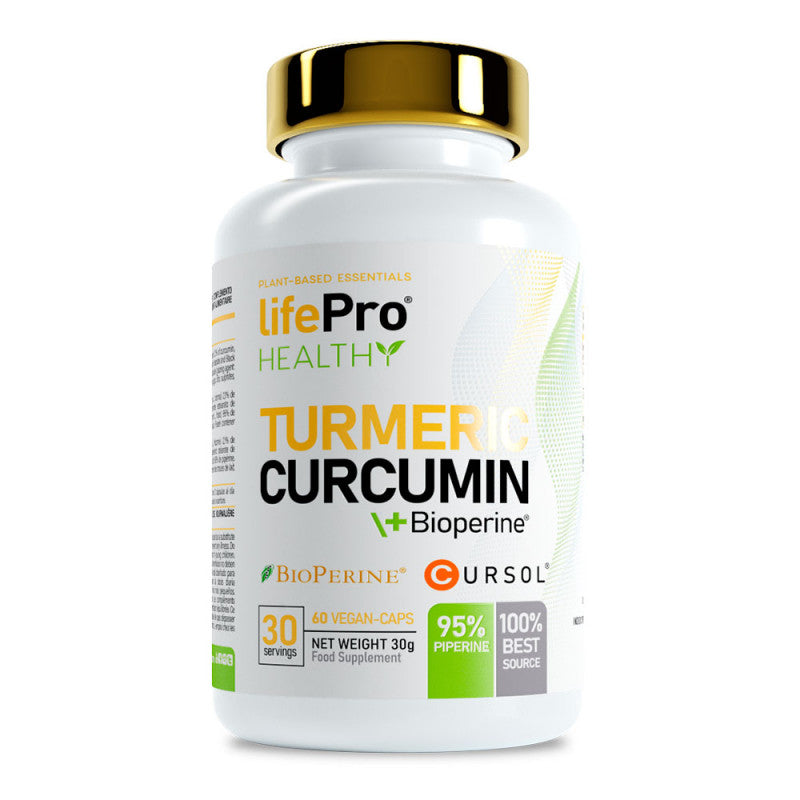 LIFE PRO TURMERIC CURCUMIN + BIOPERINE 60 VEGANCAPS