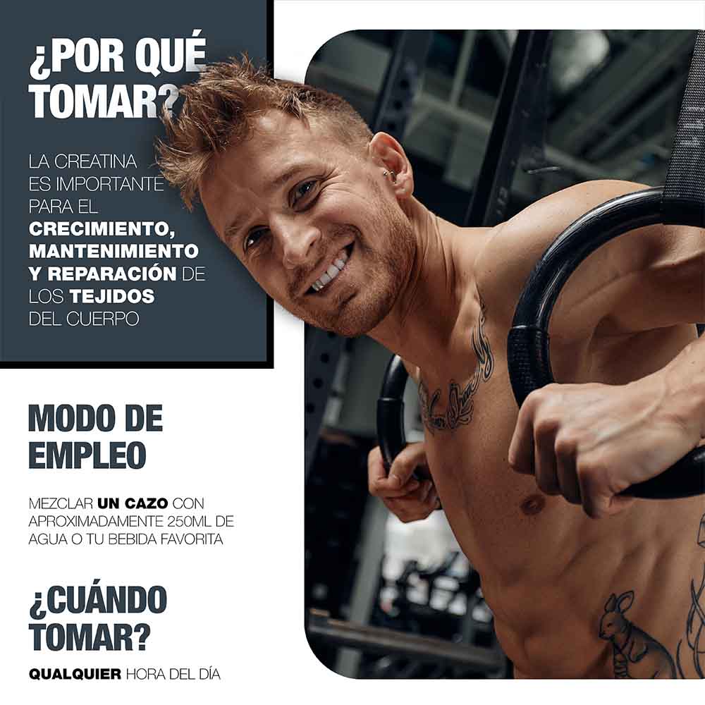 One Raw®. Creatina – 100 Servicios