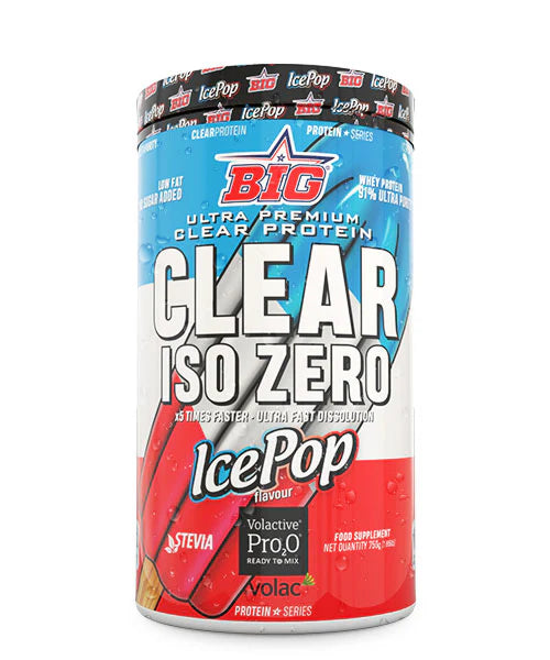 CLEAR ISO ZERO ICE POP