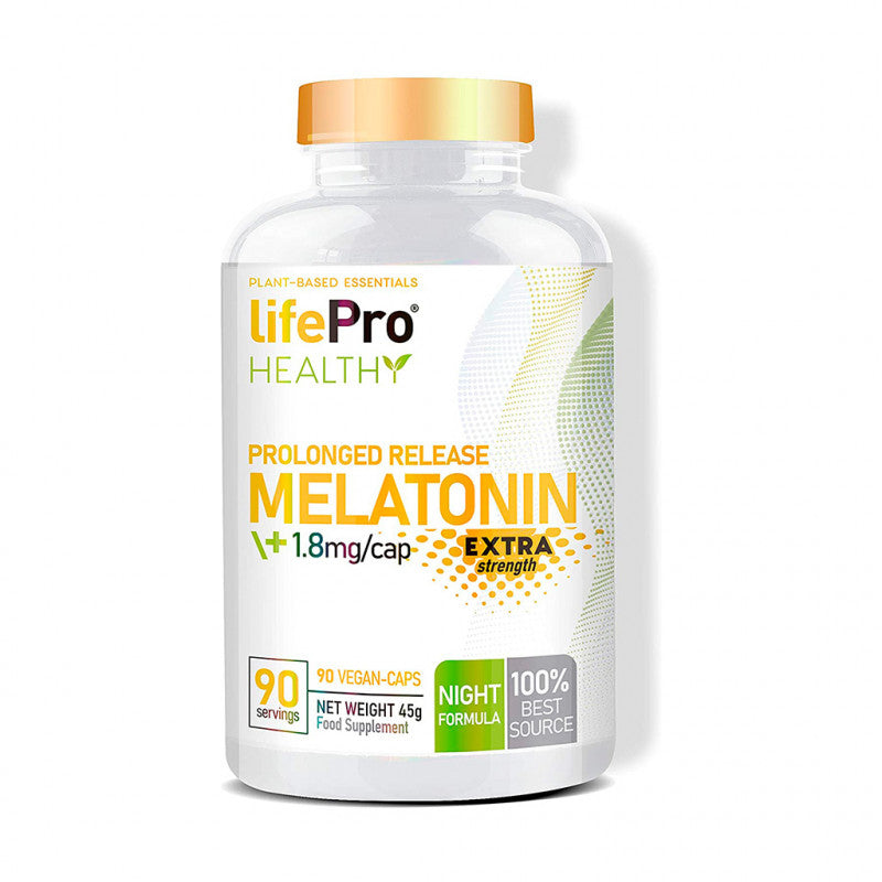 LIFE PRO PROLONGED RELEASE MELATONIN 90 VEGANCAPS