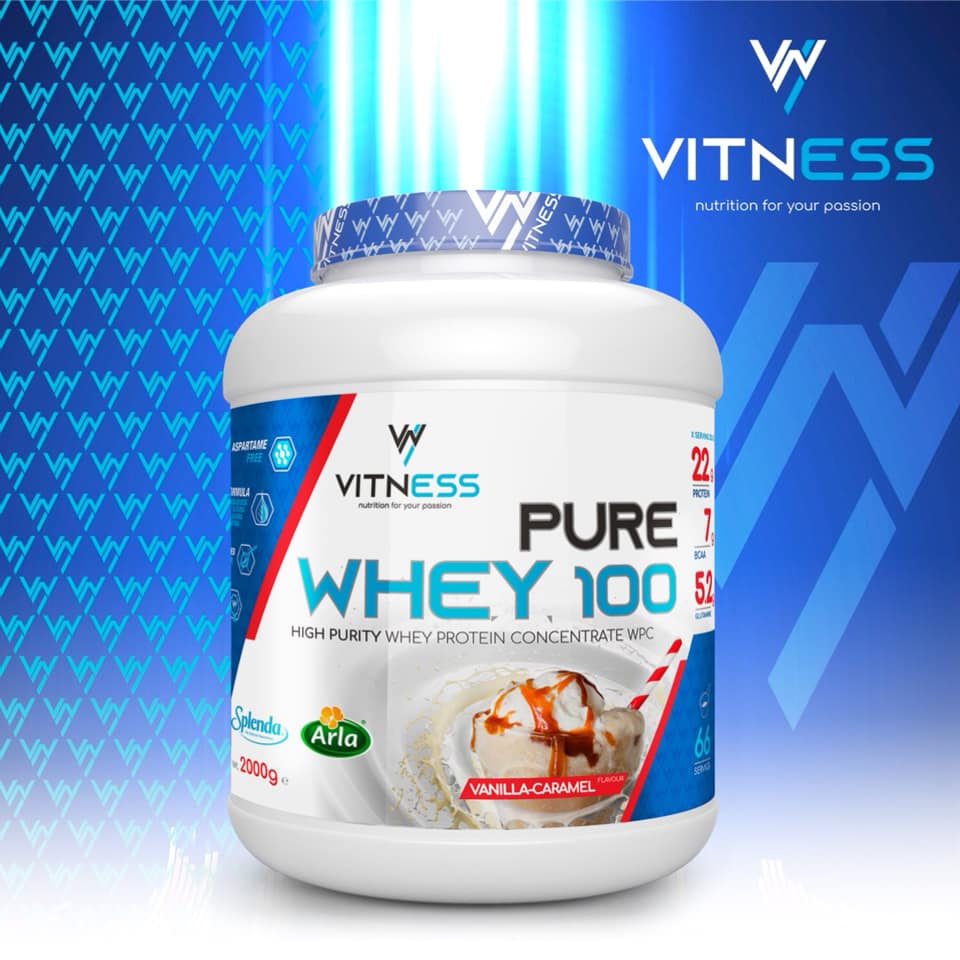Pack Pure Whey 100 Vitness 2kg + Creatina Monohidrato Bavarian Elite 500g