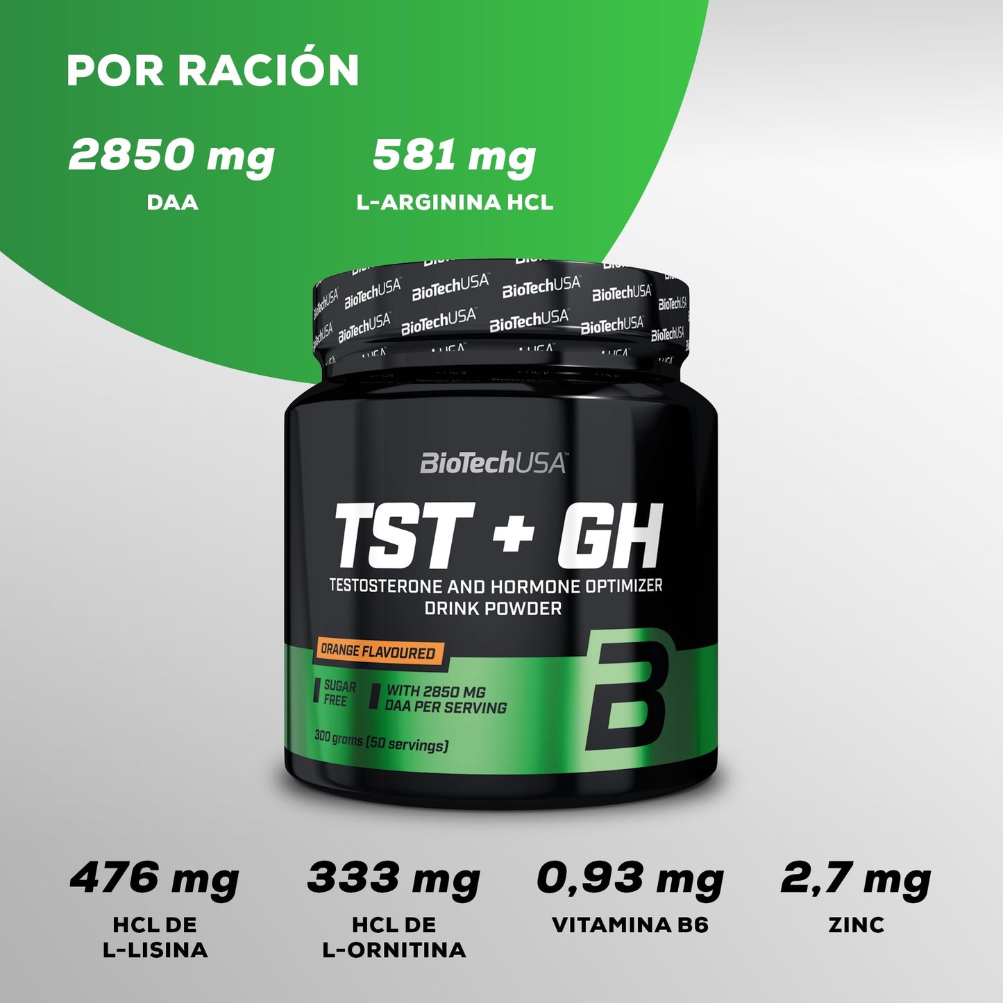 TST + GH bebida en polvo 300g