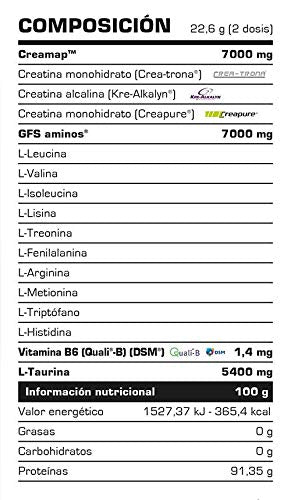 CREAMAP + GFS AMINOS 100 caps