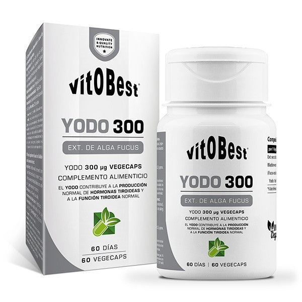 YODO 300 alga fucus hormonas tiroideas vitobest