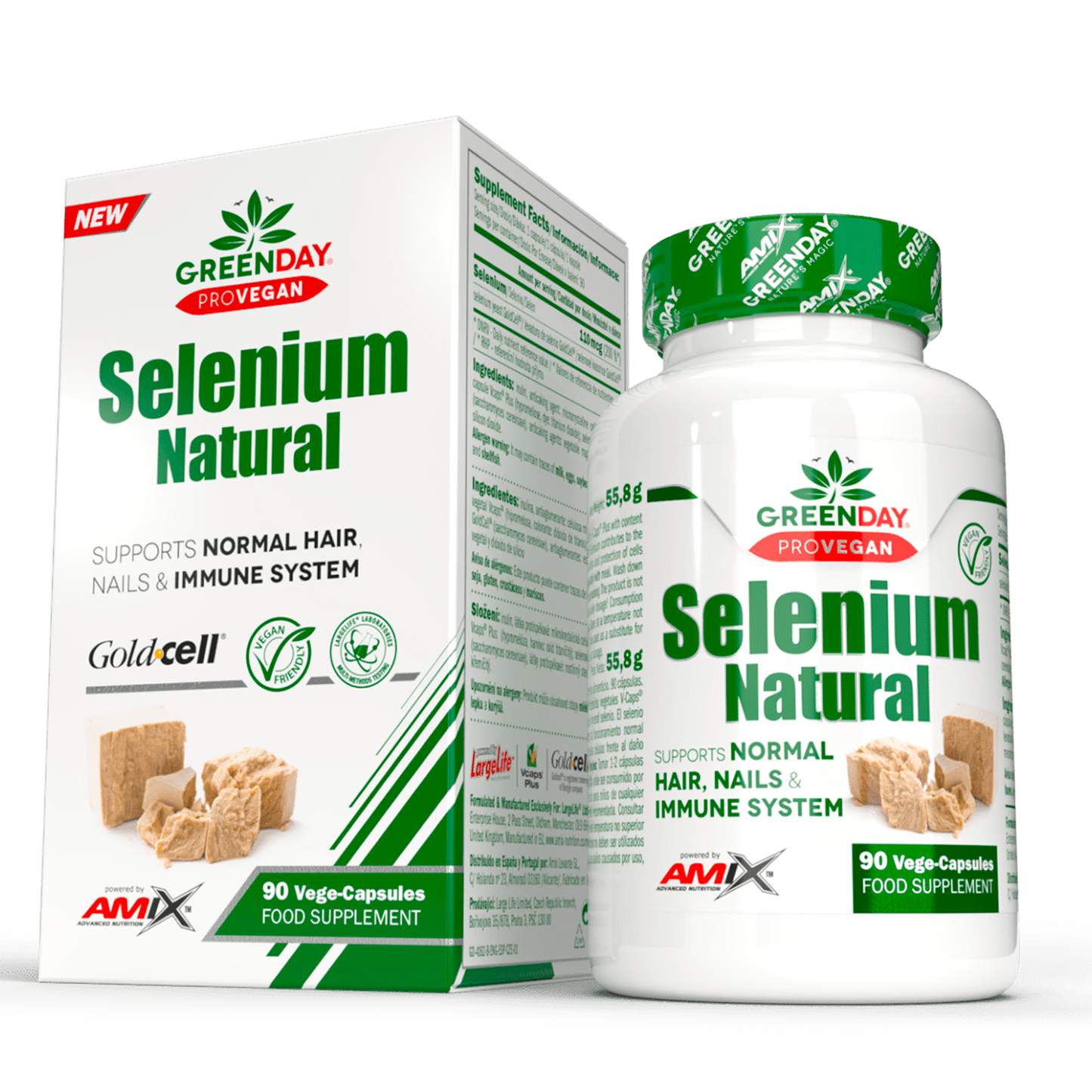 Selenio natural immune system greenday amix GOLDCELL