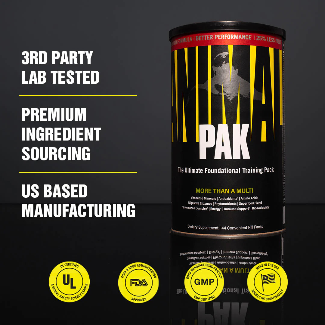 Animal Pak Universal Premium ingredient