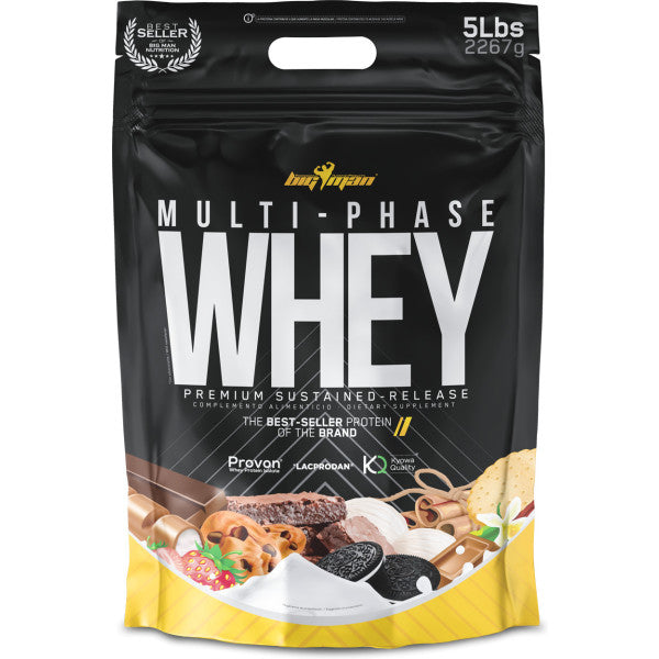 Multiphase whey arla bigman provon kyowa proteina 2267g