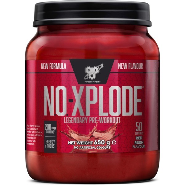 NO XPLODE Pre entreno pre work out cafeína citrulina beta alanina bsn