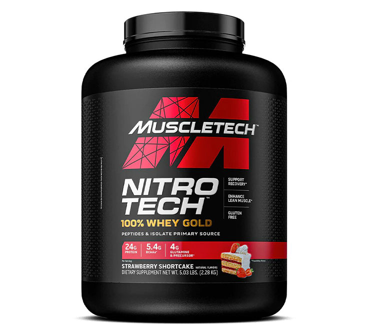 Nitro Tech 100% Whey Gold 2.27Kg (5LB)