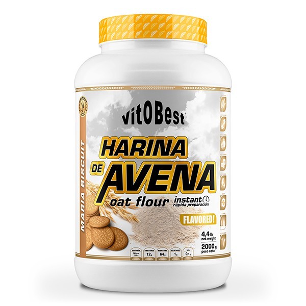 Harina avena galleta maría 2kg vitobest