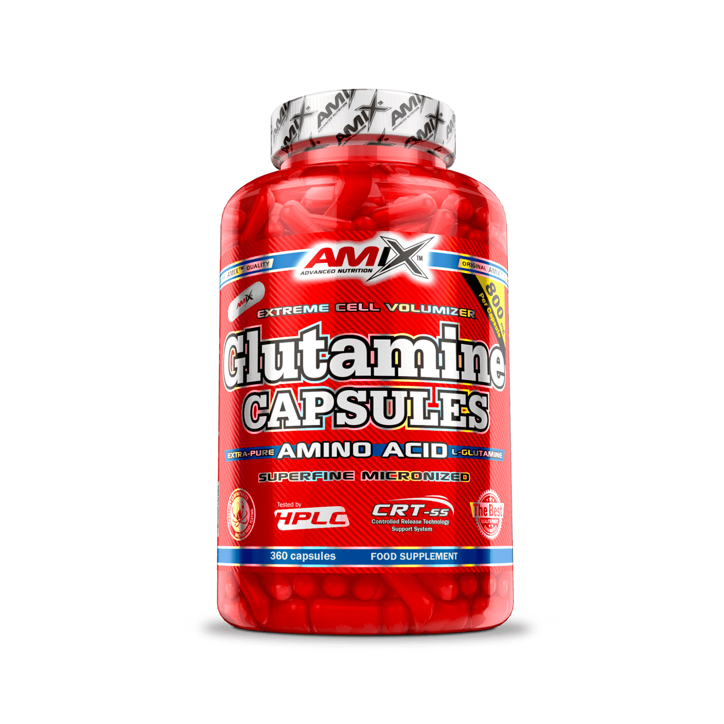 Glutamina 360 cápsulas amix
