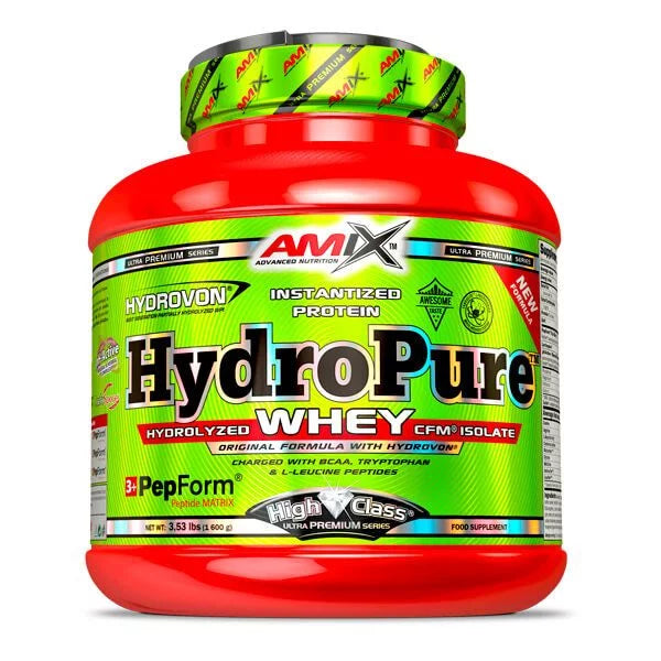 hydropure whey amix instsantánea proteína asimilación hidrolizada cfm