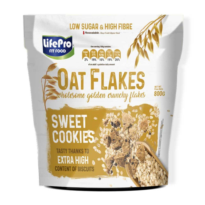 LIFE PRO OAT FLAKES COPOS AVENA GALLETA DULCE COOKIESÇ