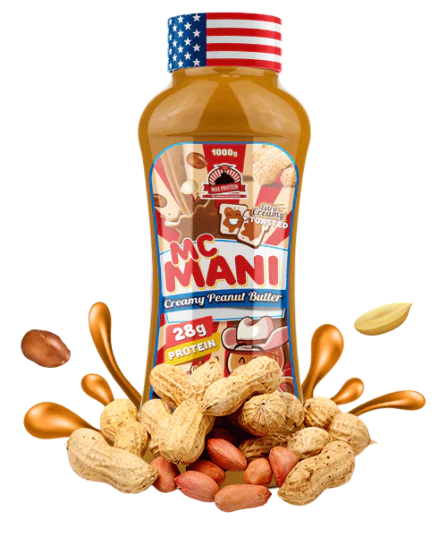 Mc mani crema cacahuete peanut butter max protein TOASTED