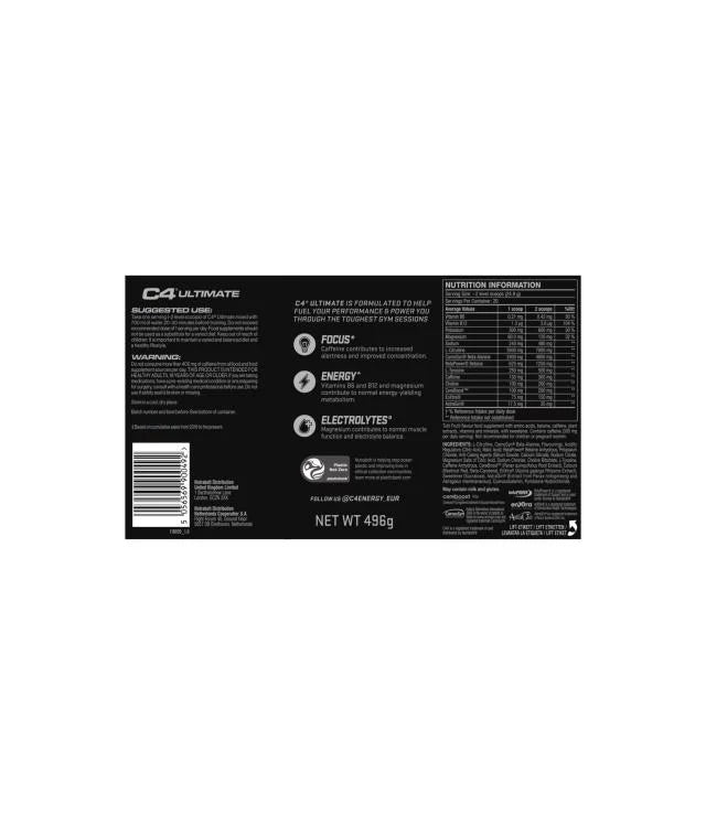C4 ULTIMATE 20 servicios NUEVA FÓRMULA