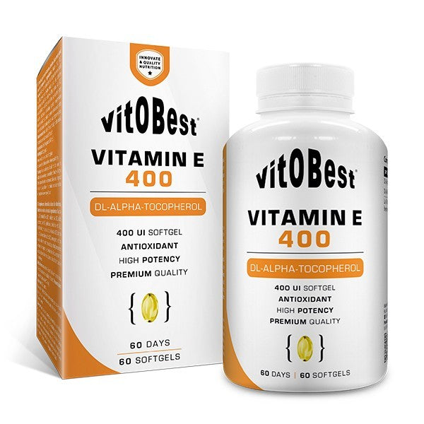 VITAMINA E 400 - 60 Perlas