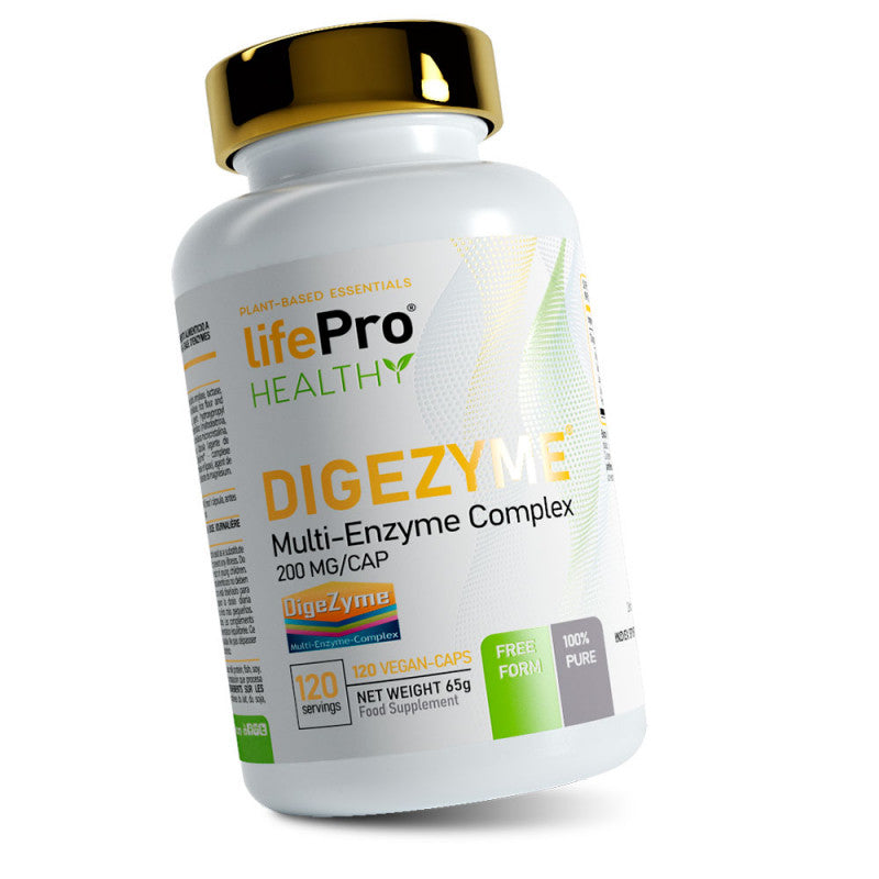 Life Pro Nutrition Digezyme 200mg 120Vcaps