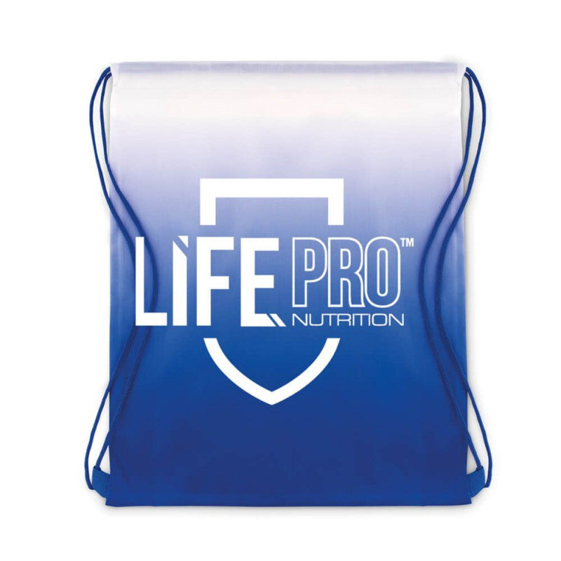 Life Pro Mochilla Azul Logo Blanco