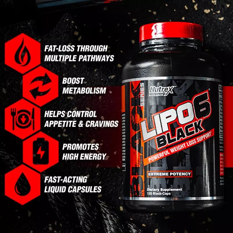 Lipo 6 Black 120 Caps