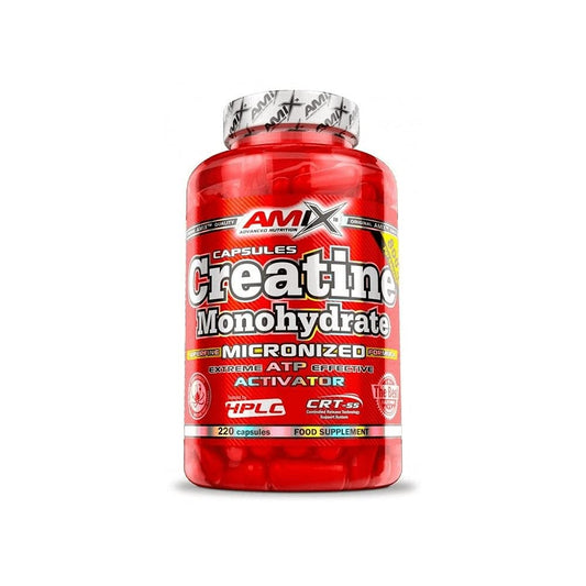 Creatine Monohydrate Micronized 220 cápsulas