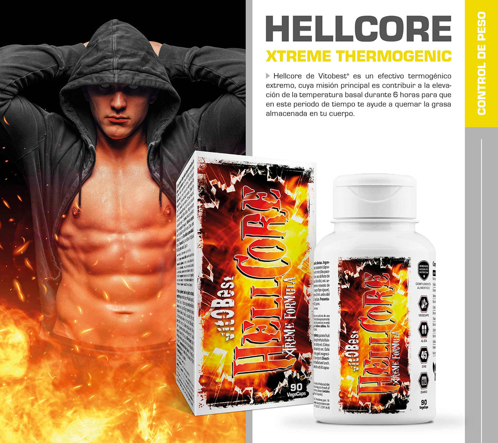 HELLCORE 90 Vegecaps