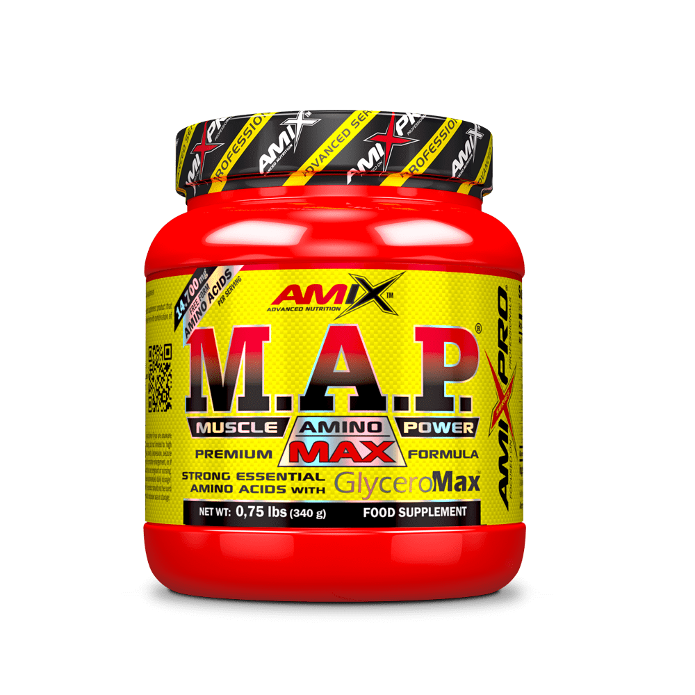 M.A.P. AMINO MAX WITH GLYCEROMAX 340 GR Natural