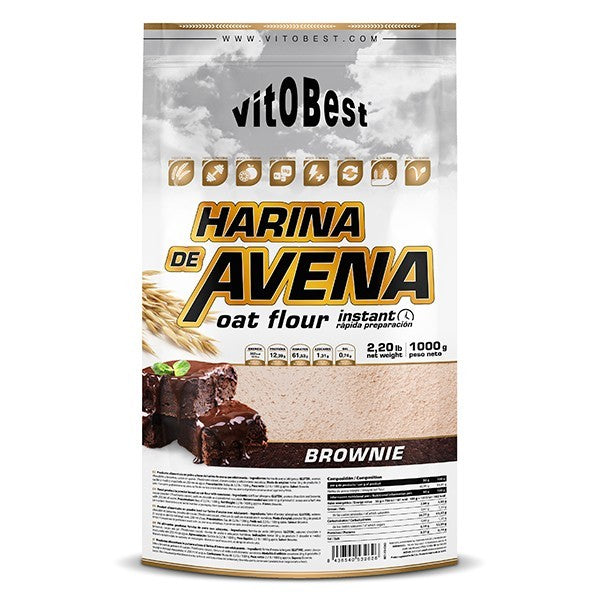 Harina avena brownie vitobest