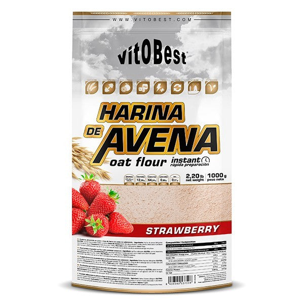 Harina avena fresa vitobest