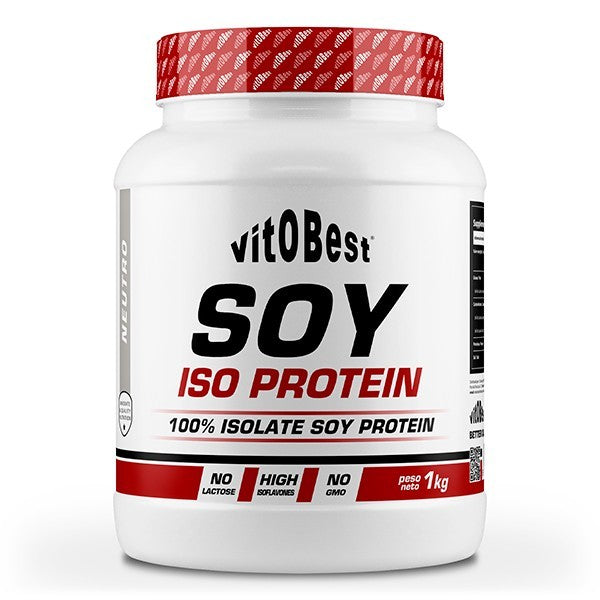 Soy Iso Protein 1kg soja vegetal proteína vitobest
