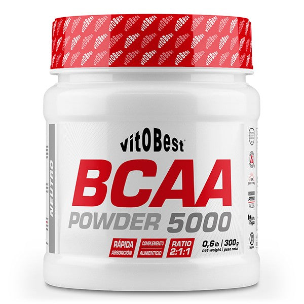 BCAA Powder 5000 Vitobest Aminoácidos 300G