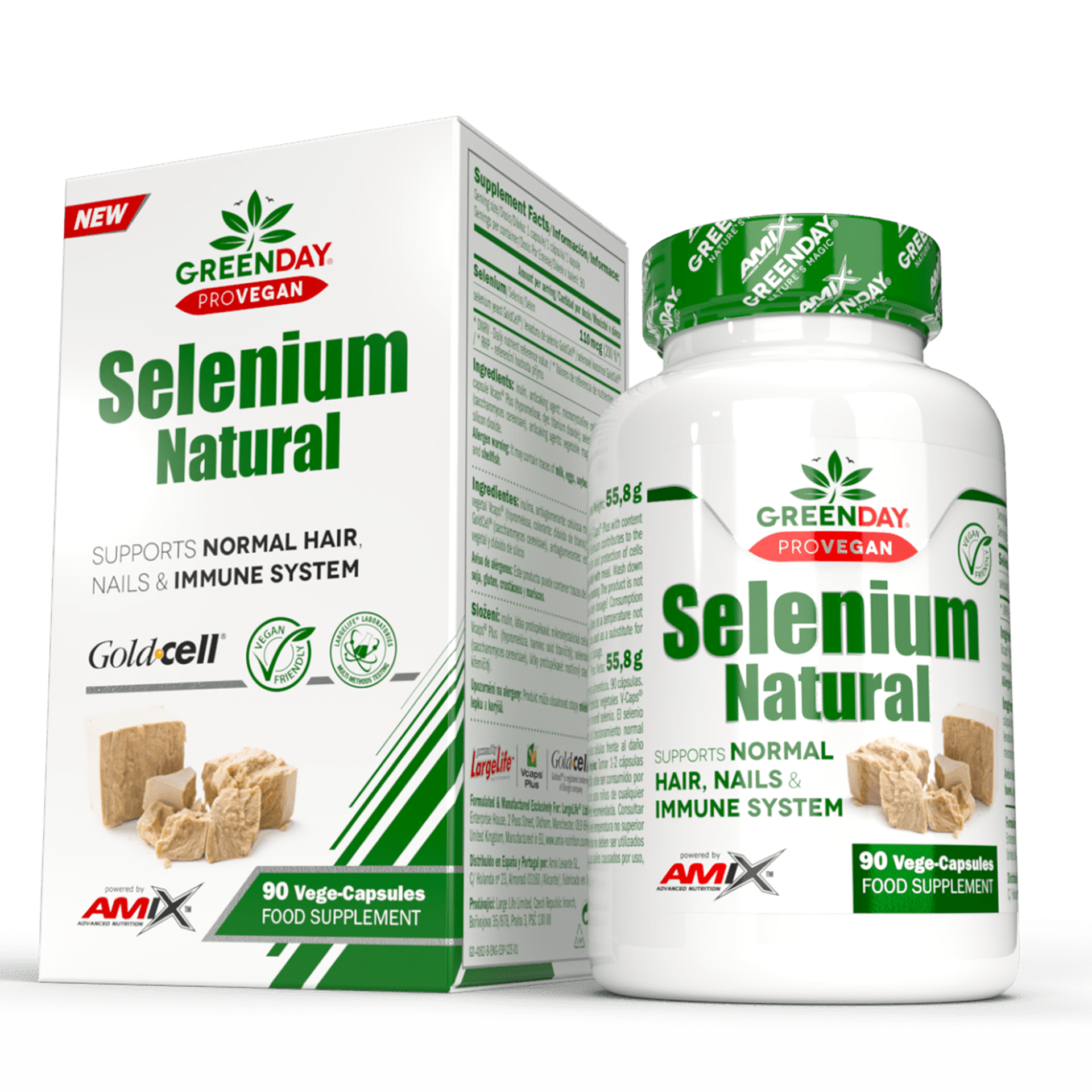 Selenio natural immune system greenday amix GOLDCELL