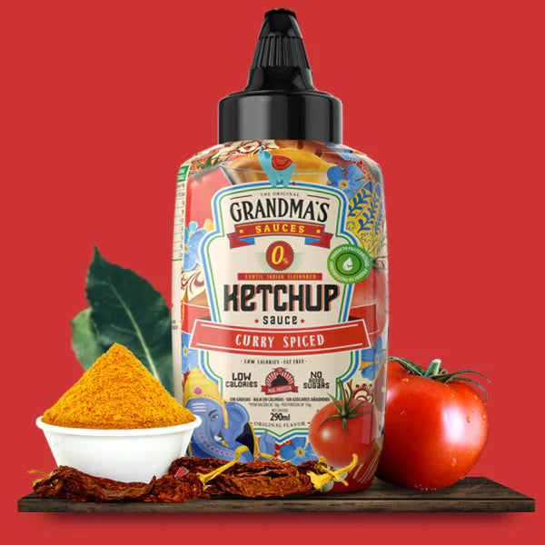 GRANDMAS KETCHUP CURRY SPICED SAUCE