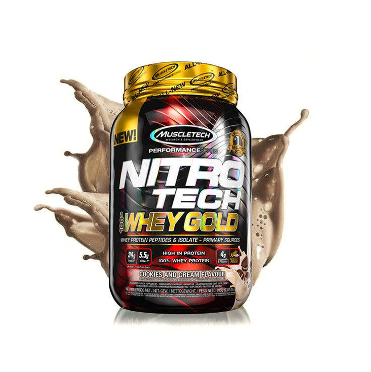 Nitro tech whey gold perfomance series muscletedch