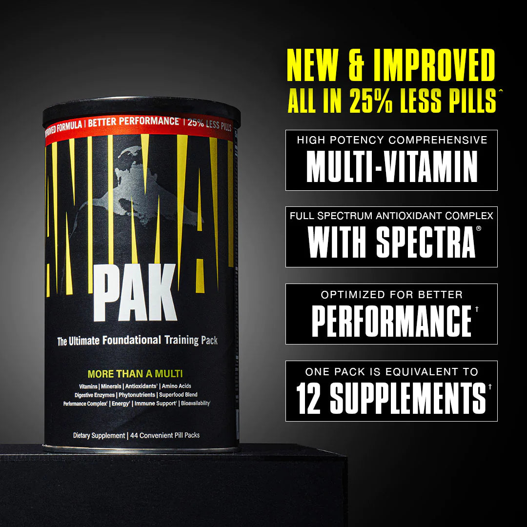 Animal Pak Universal New Multi Vitamin