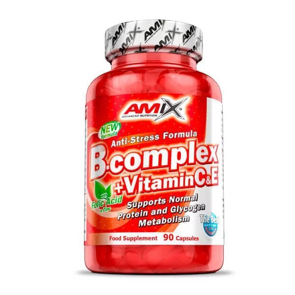 B Complex Amix vitamina ácido fólico