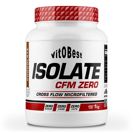 Isolate cfm zero vitobest 11kg proteína chocolate