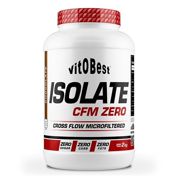 Isolate cfm zero vitobest 11kg proteína  chocolate