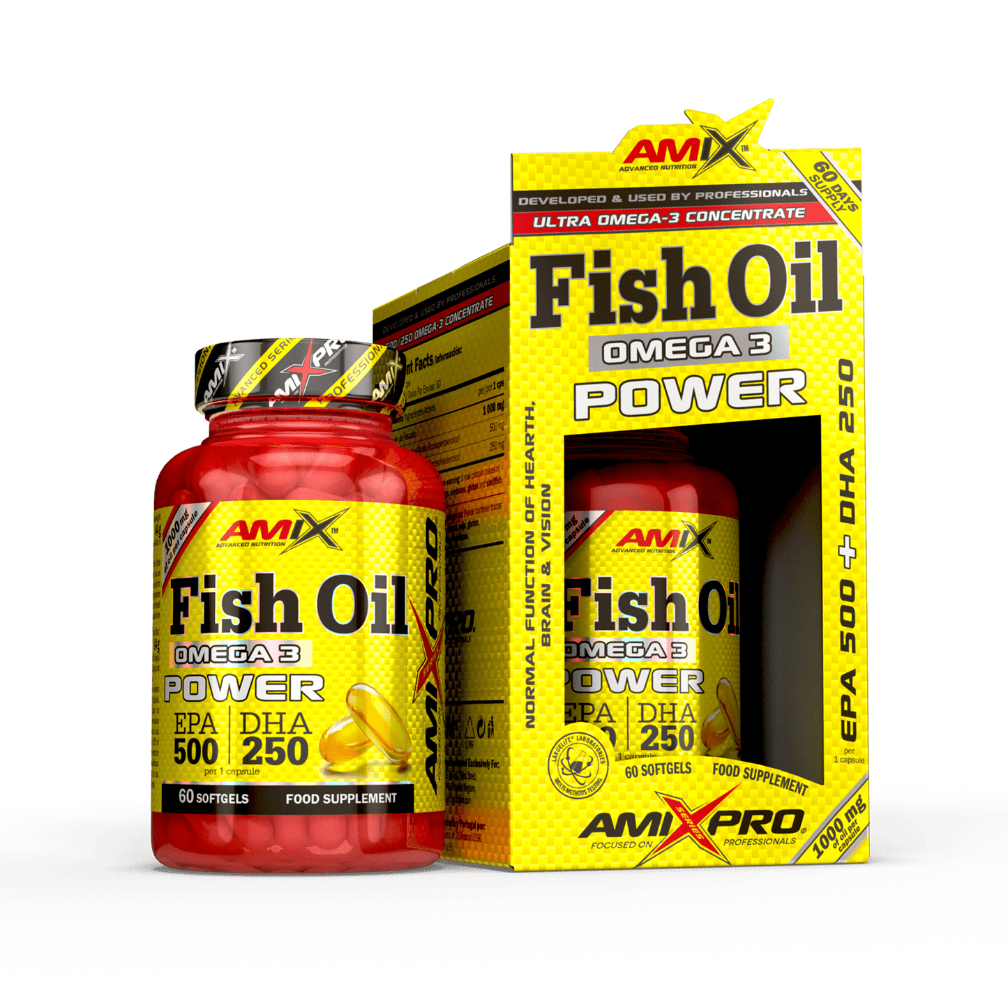 Fish Oil Omega 3 Power 60 Caps