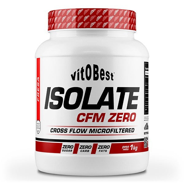 Isolate cfm zero vitobest 11kg proteína fresa